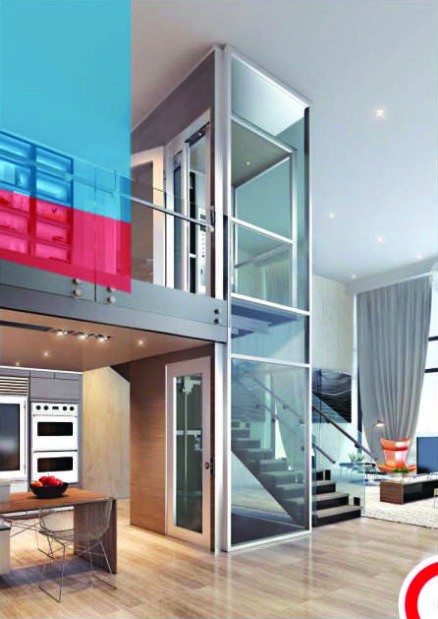 Glass Home Lift